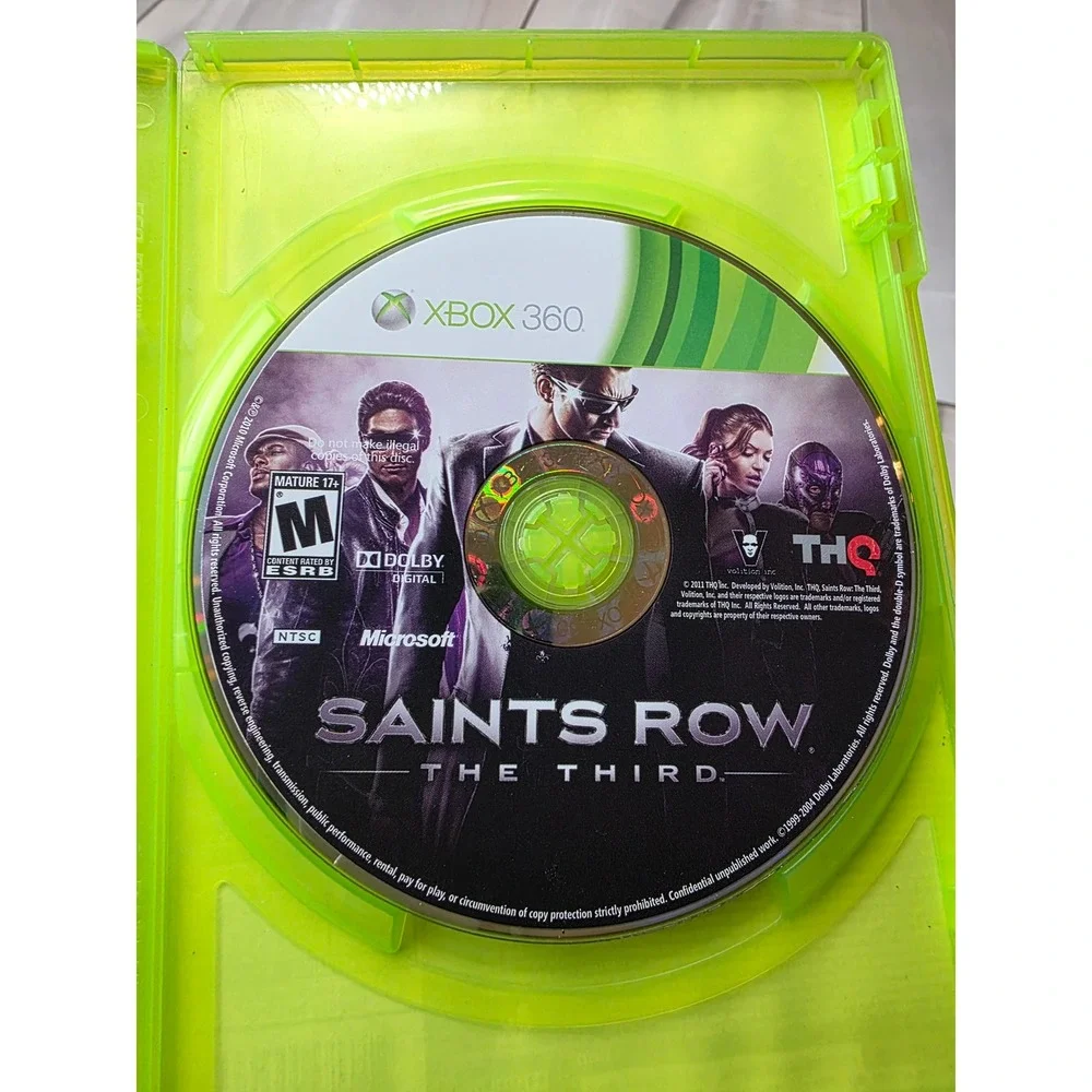 Xbox Game Bundle Far Cry 5 Xbox One Saints Row Third Just Cause 2 Xbox 360 W1